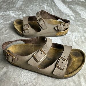 Birkenstock Roma Unisex Kids Mocha Sandals Size‎ US 2/33